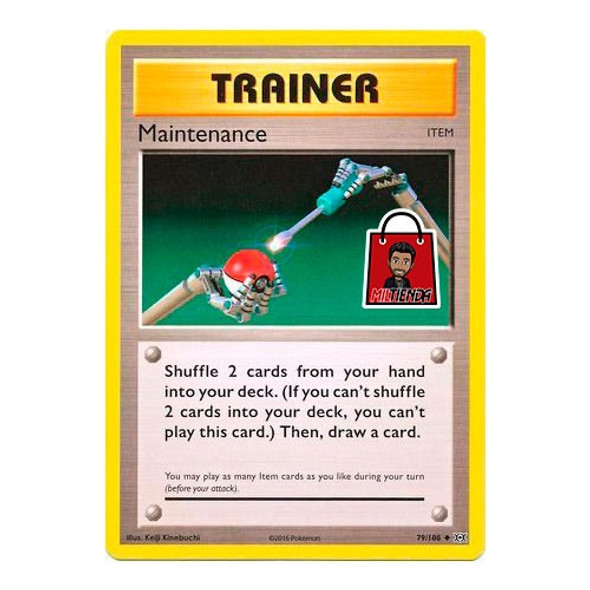 Carta Pokemon Tcg Maintenance - Miltienda 0 Carta Pokemon Tcg Maintenance - Miltienda 0