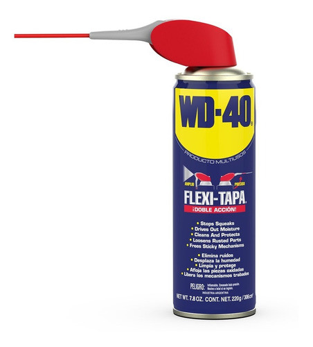 Wd-40 Lubricante Multiuso 220g Flexi Tapa Pack X 6 Unidades 1