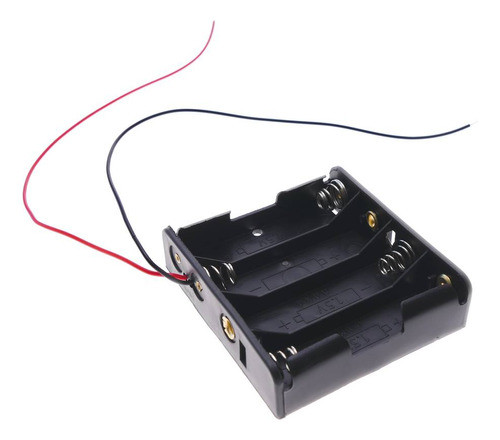 3 Portapilas 4 Aa Doble Ax4 Con Cable 15cm (58x68x16mm) 1