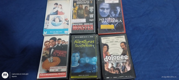Lote De Películas En Vhs 0