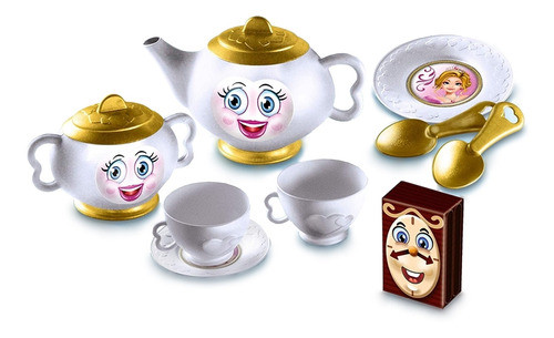 Chazinho Da Princesa Bela E A Fera - Zuca Toys 0