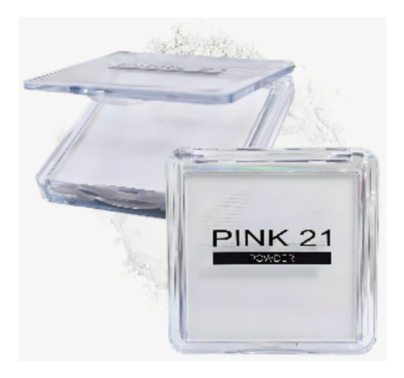 Polvo Compacto Translúcido Sellador Maquillaje Pink 21 1 Polvo Compacto Translúcido Sellador Maquillaje Pink 21 1