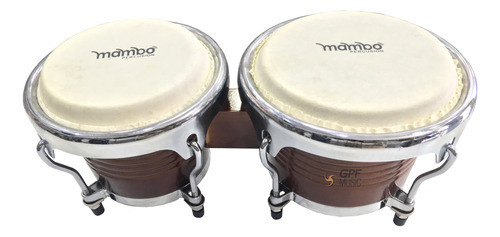 Bongó 6.5 Y 7 Pulgadas De Madera Denver Robusto Afinable 0