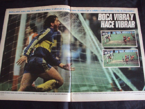 Revista El Grafico # 3441 - Tapa Boca Passucci Y Olarticoech 1