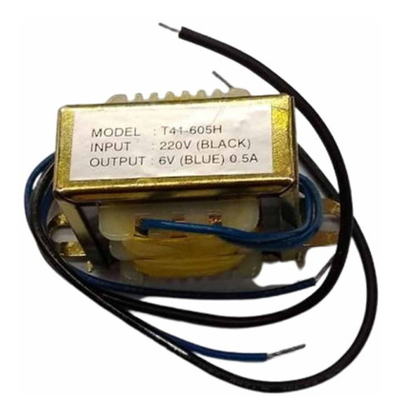 Transformador 6 V 500 Ma  Mikawa 0