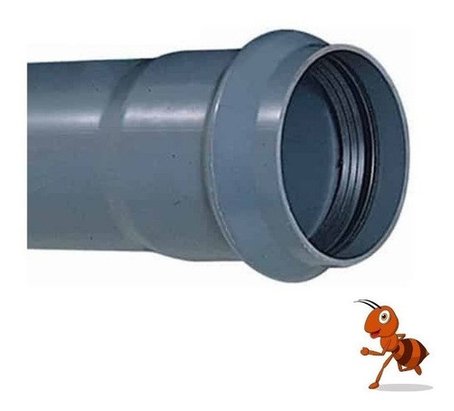 Tubo Pvc K6 Junta Segura Iram Agua Potable 50mmx1.7mmx6mts 1