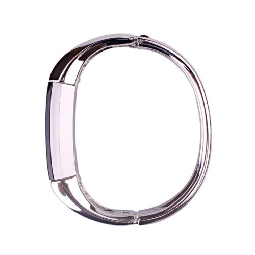 Flores Metal Plata Diseño Banda De Fitbit Alta Wristband Pul 1