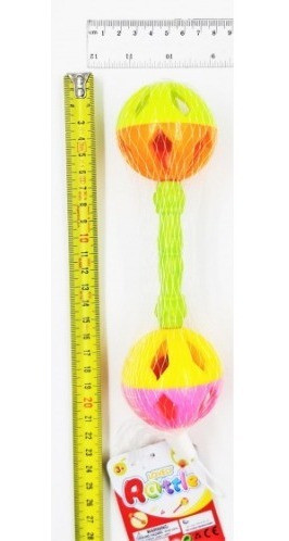 Sonajero Para Bebé Doble Pelotita 0