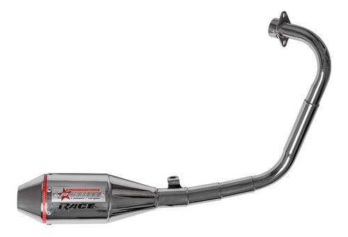 Escape Comp. Xtz 125cc X Abajo Cromado Paolucci -fabrica- 0