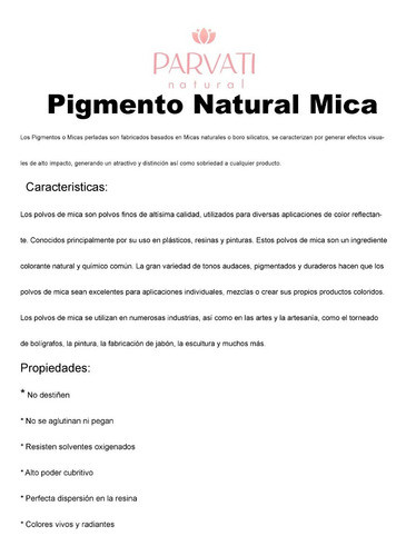 Pigmento Natural Mica Grado Cosmetico Fash Red 10grs 1