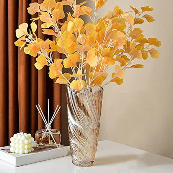 Jarrón De Cristal, Jarrón De Estilo Espiral, Decoración De J 1 Jarrón De Cristal, Jarrón De Estilo Espiral, Decoración De J 1