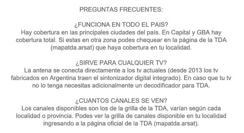 Antena Tda Tv Digital Hd Alta Ganancia 1