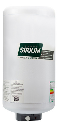Calefon Sirium 60 Litros Acero 0