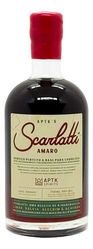 Scarlatti Aptk Spirits 750ml 0