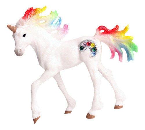 Brinquedo 2x9cm Unicórnio Fantasia Modelo Animal Cavalo 1