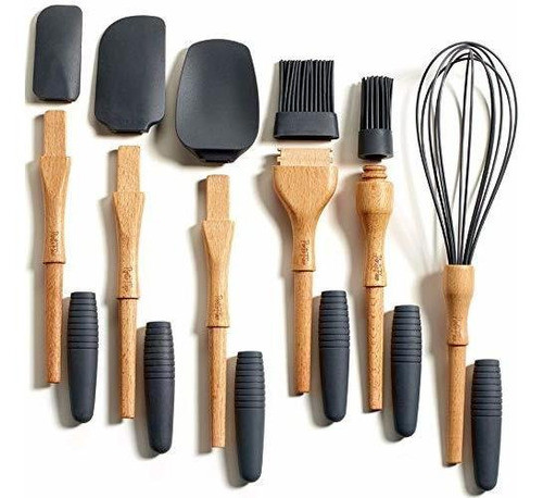 Portofino 6 Pc. Juego De Utensilios Para Hornear - Madera De 1