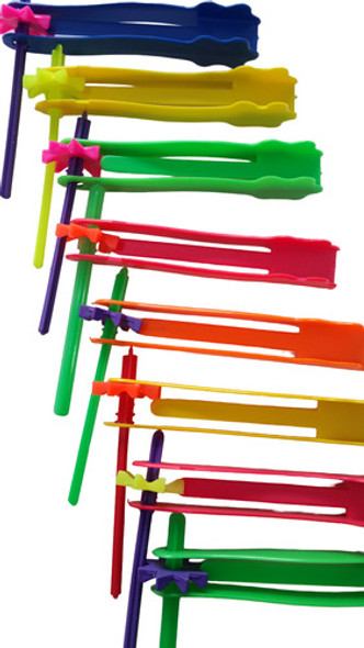 12 Matracas Cotillón Multicolor 0