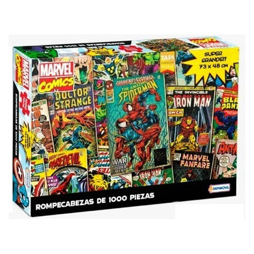 Super Puzzle X 1000 Piezas Avengers Tapimovil 0