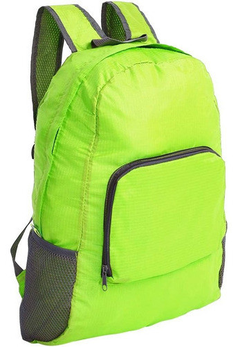 Mochila Plegable Viaje Liviana Bolso Convertible Reforzada 0