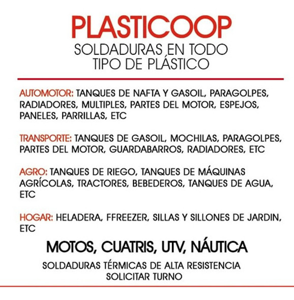 Tanques De Nafta Y Gasoil,plasticos--reparaciones --- 1