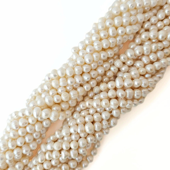 Tira De Perla De Rio 6mm X 59 Unidades 0