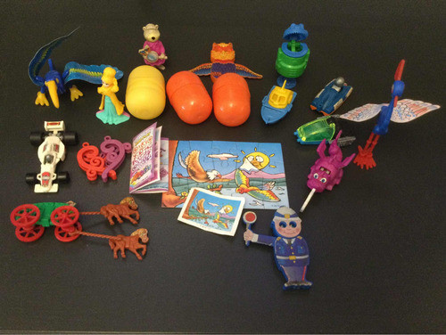 Lote De Muñequitos Kinder Antiguos Y Actuales 1