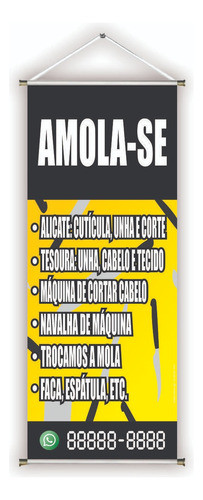 Faixa/banner Pronto Alicate Fa-07  30x70cm (arte Pronta) 0
