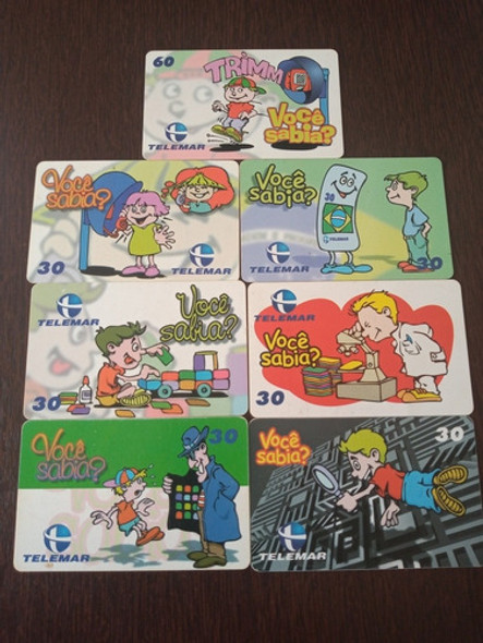 Cartões Telefonicos Série Você Sabia ? 0