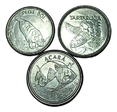 Brasil - 1000, 500 Y 100 Cruzeiros 1992 Fauna (ref 296) 0