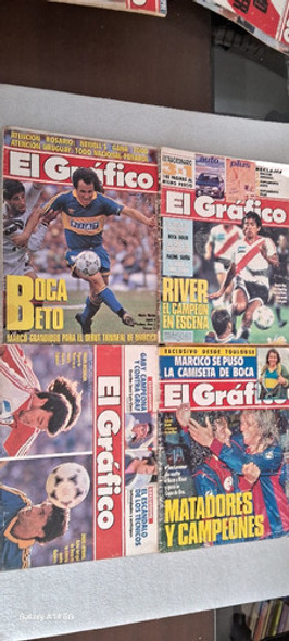 El Gráfico Año 1992 Lote De 47 Revistas. Se Vende Lote Compl 1