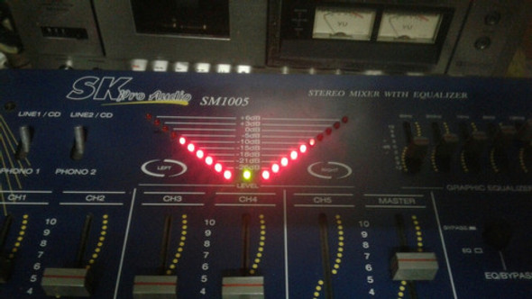 Mixer  De Dijey Skp Pro Audio Sm 1005 Nueva 5canales Impecab 1