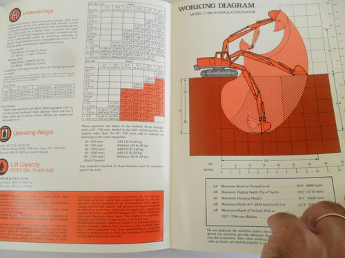 Folleto Koehring Bantam C266 Pala Mecanica Oruga Excavadora 1