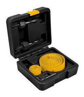 Juego Sierras Corona 15 Pzas Caja Plastica Truper Kit-14 - Y 0