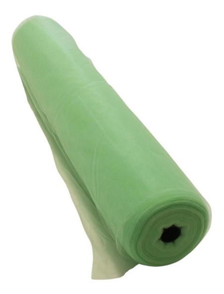 6 Metros Tecido Tule 100% Poliéster 1,20 Mt Verde Água 0