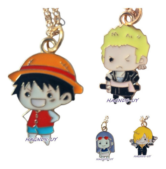 Collar One Piece Con Cadena Anime Manga 0