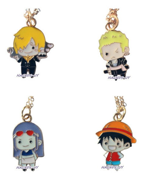 Collar One Piece Con Cadena Anime Manga 1