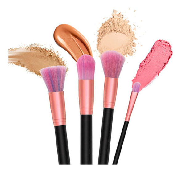 Set 8 Pinceles Y Brochas De Maquillaje Ushas 1