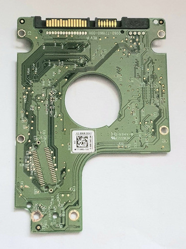 Placa Logica Hd 750 Gb Wd7500bpvx-55jc3t3 - Cod. A858 1