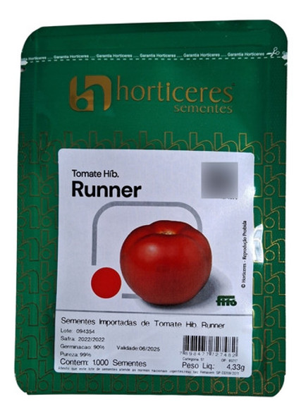 Semente De Tomate Híbrido Runner F1 Superseed 1000 Sementes 0 Semente De Tomate Híbrido Runner F1 Superseed 1000 Sementes 0