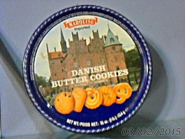 Lata Galletitas Importada Vacia 0