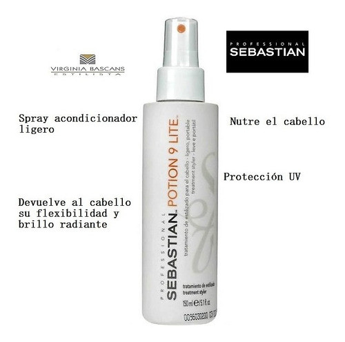 Potion 9 Lite Tratamiento Modelador  Sebastian Professional 1
