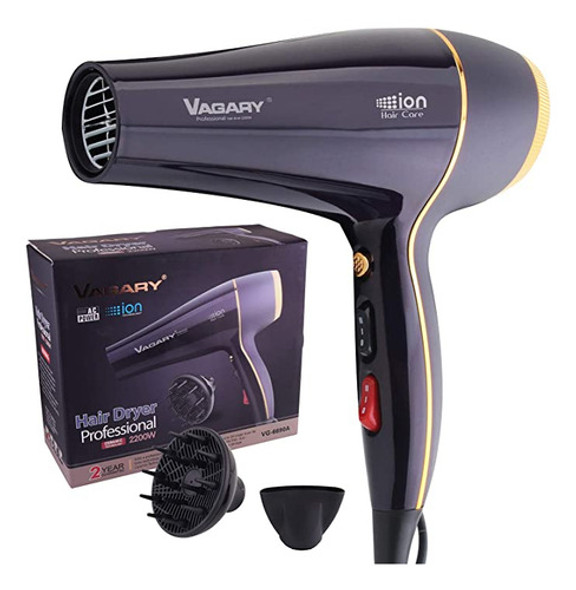 Vagary Secador De Pelo Profesional De Sal&oacute;n De  . 0