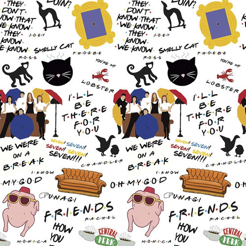 Papel De Parede Adesivo Teens Geek Série Friends 0