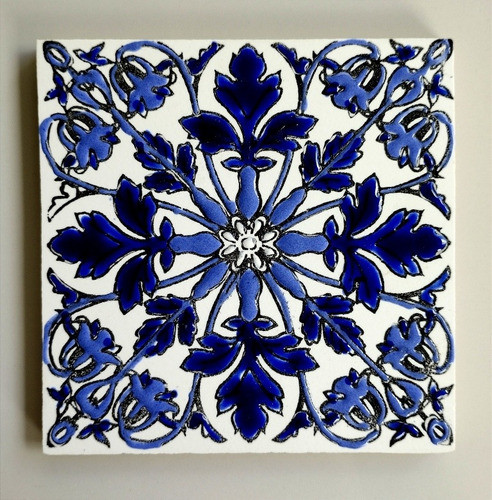 Cerámica, Tacos, Tocetos, Mayolicas, Azulejos, 10x10cm, T24. 1