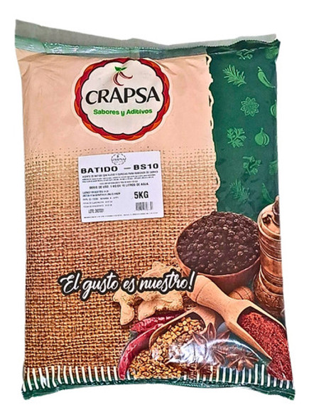 Batido Milanesa Crapsa Bs10 X 5kg 0