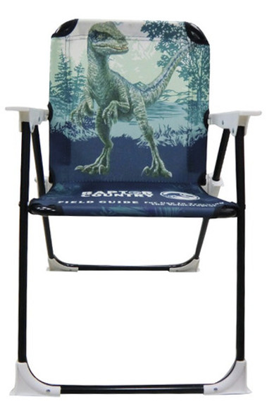 Silla Playa Infantil Jurassic World Plegable Con Seguro 0