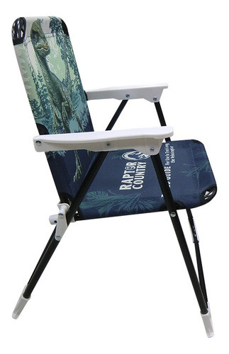 Silla Playa Infantil Jurassic World Plegable Con Seguro 1