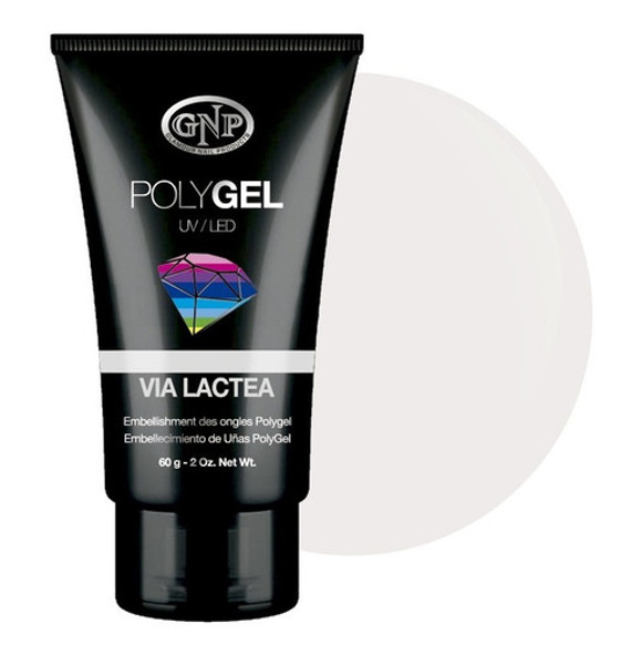 Pomo De Polygel Gnp 60gr. Via Lactea. Uñas Acrilicas Nice 0