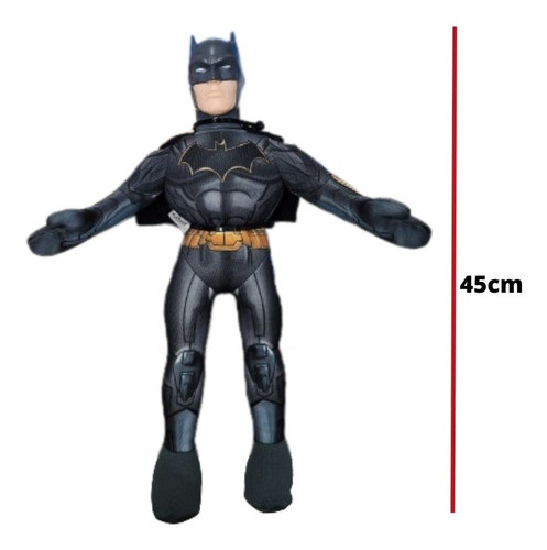 Muñeco De Tela Soft Batman Original Dc 45cm 1