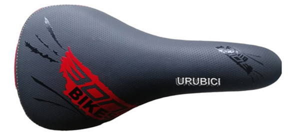 Asiento De Bicicleta Bmx  . Astor. Gris Con Rojo. Nuevo. 0